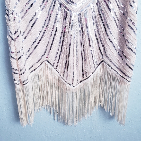 Pretty Guide Roaring 20s Flapper Great Gatsby Dress - Picture 3 of 8